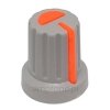 Knob soft GR orange